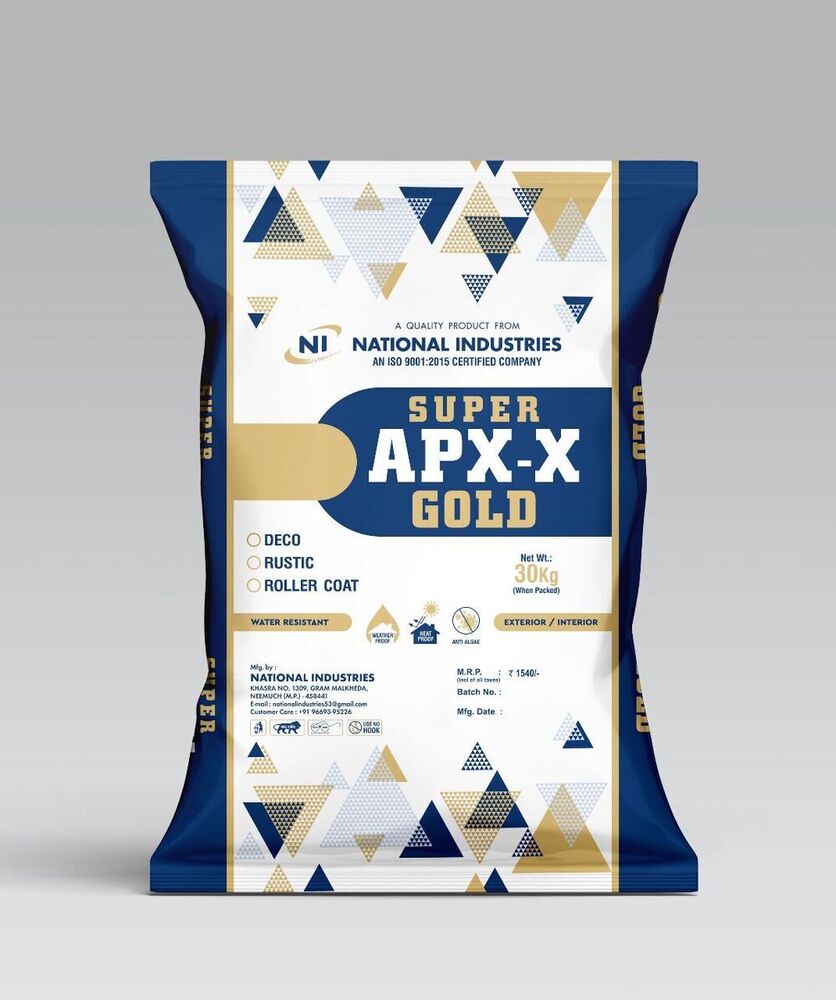 SUPER APEX GOLD Rustic Water Resistant Paint