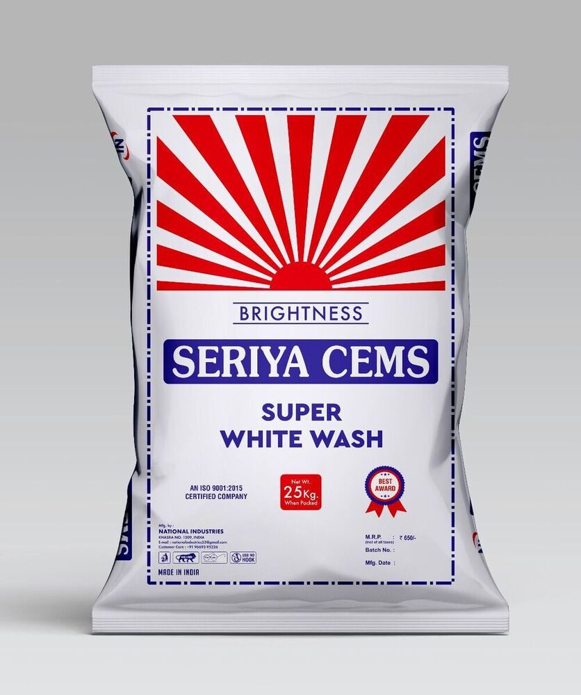 SIRIYA CEMS Lime White Cement