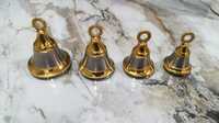 Gold Polished 2 Ton Pooja Hand Hanging Bell