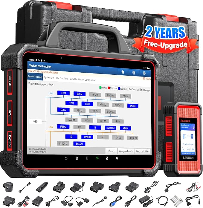 Launch X431 PAD VII Elite OEM Scanner, Intelligent J2534 Programming Tool