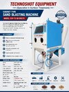Cabinet Type sand Blasting Machine