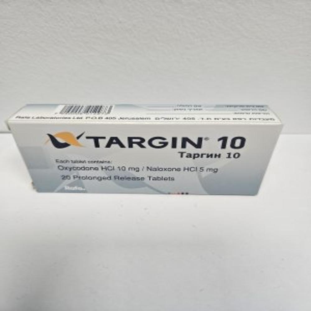 Targin 2.5mg tablets