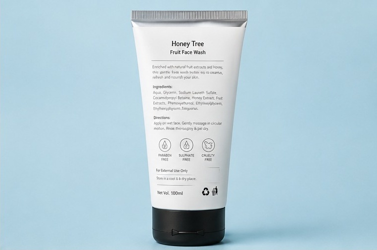Honey Tree Fruit Face Wash