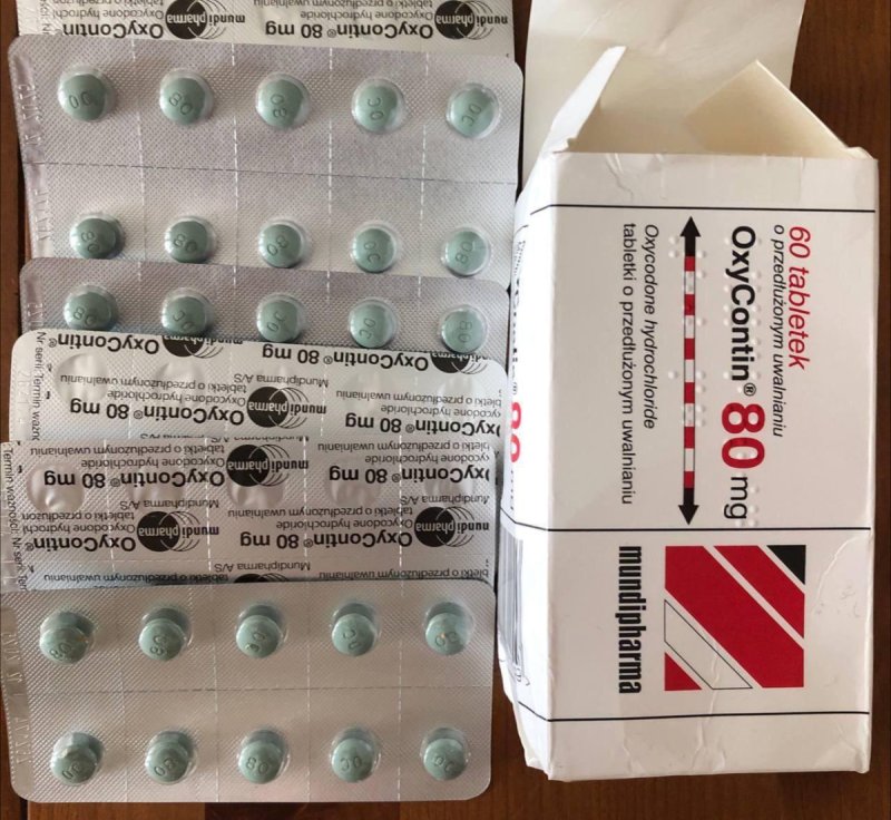 Oxycontin Oxycodone 80mg Tablets