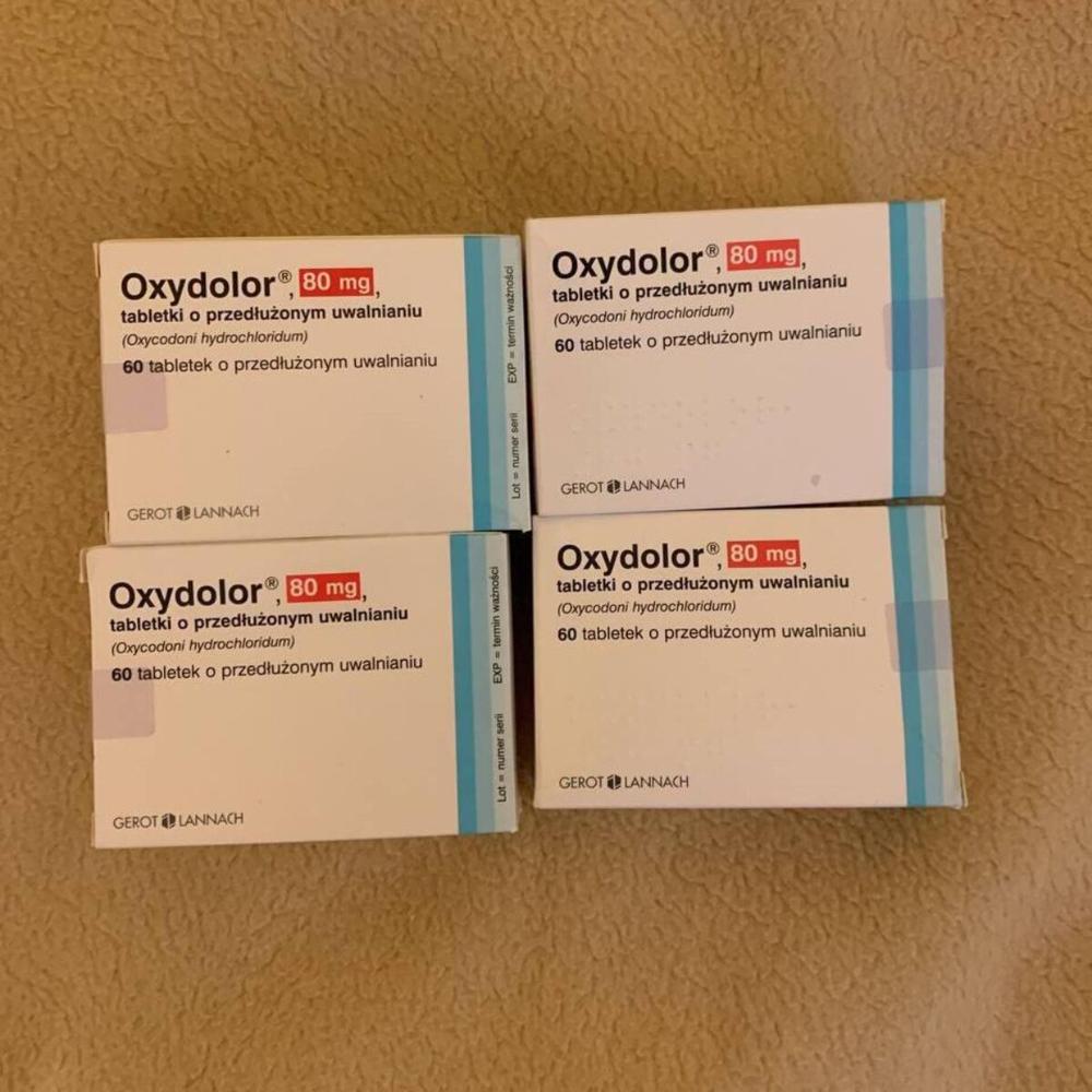 Oxydolor Oxycodone 80mg Tablets