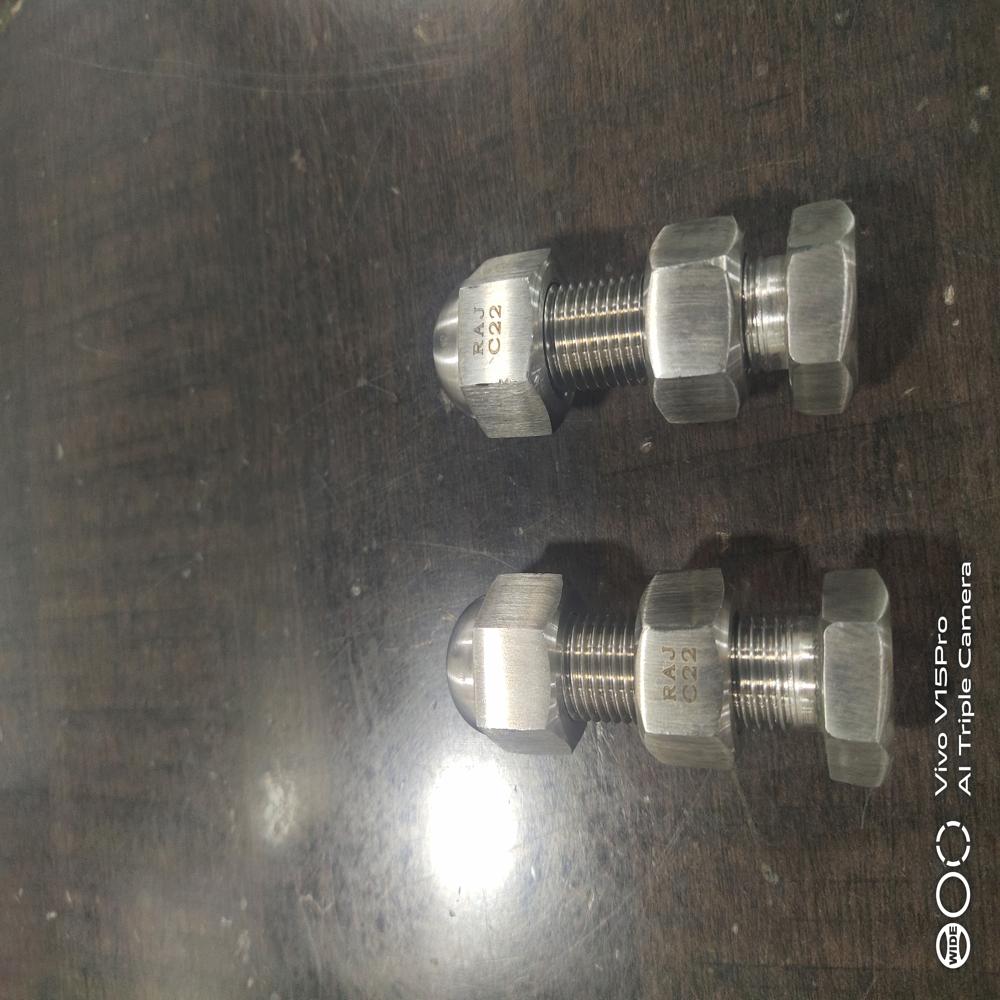 SS 304 HEX BOLT M24X150