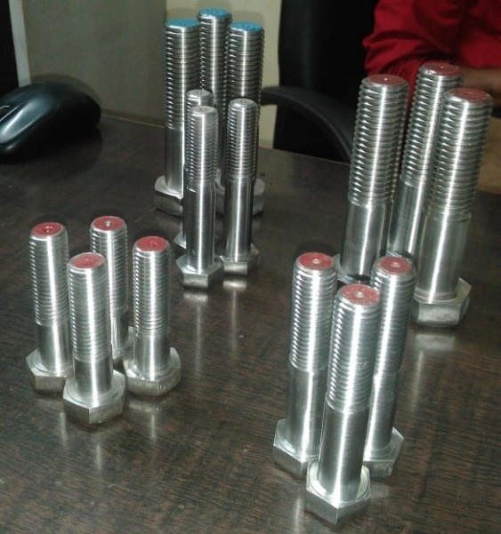 SS 304 HEX BOLT M24X150