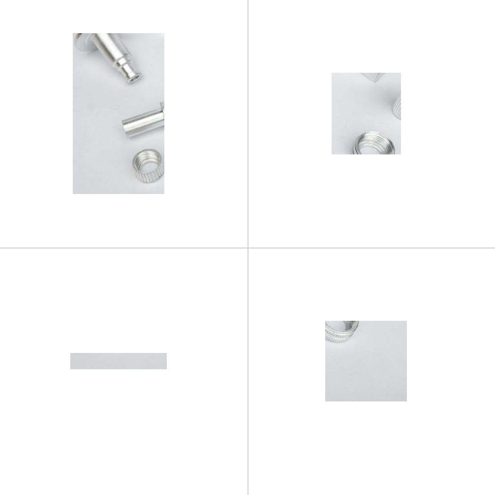 Aluminium Components - Color: Silver