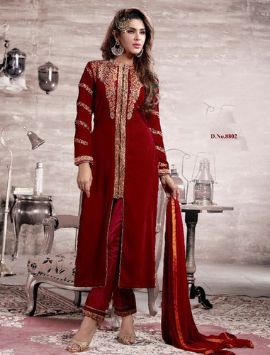 Designer Velvet Style Suit