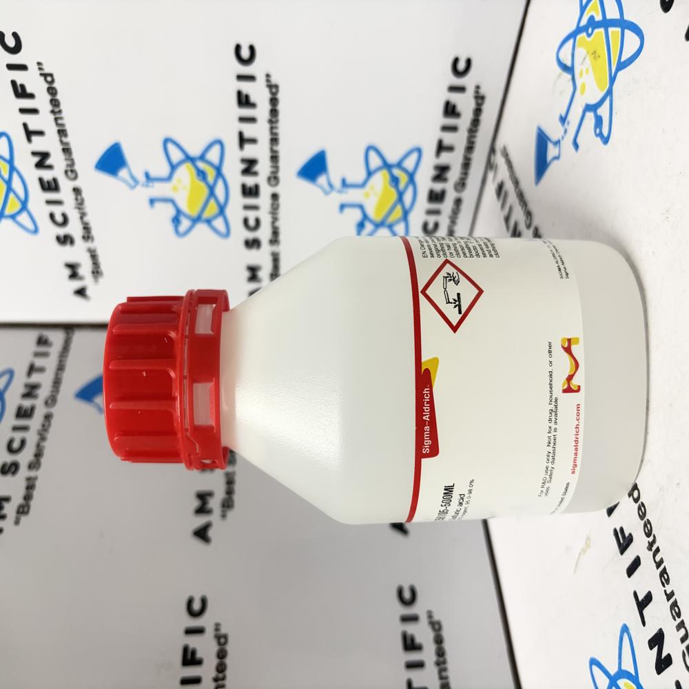 Sulfuric Acid ACS Reagent 95-98% 500ml Sigma-Aldrich