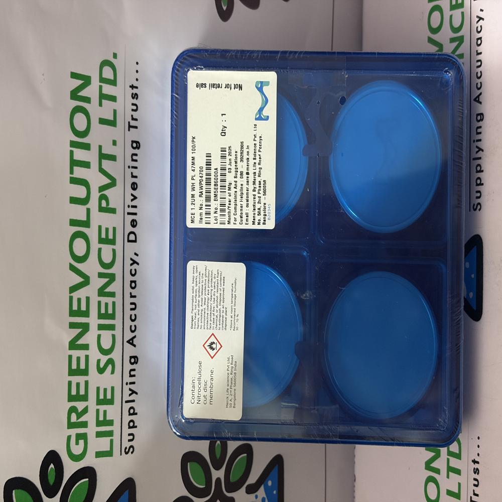 Membrane Filter 1.2 um 47mm Diameter Millipore