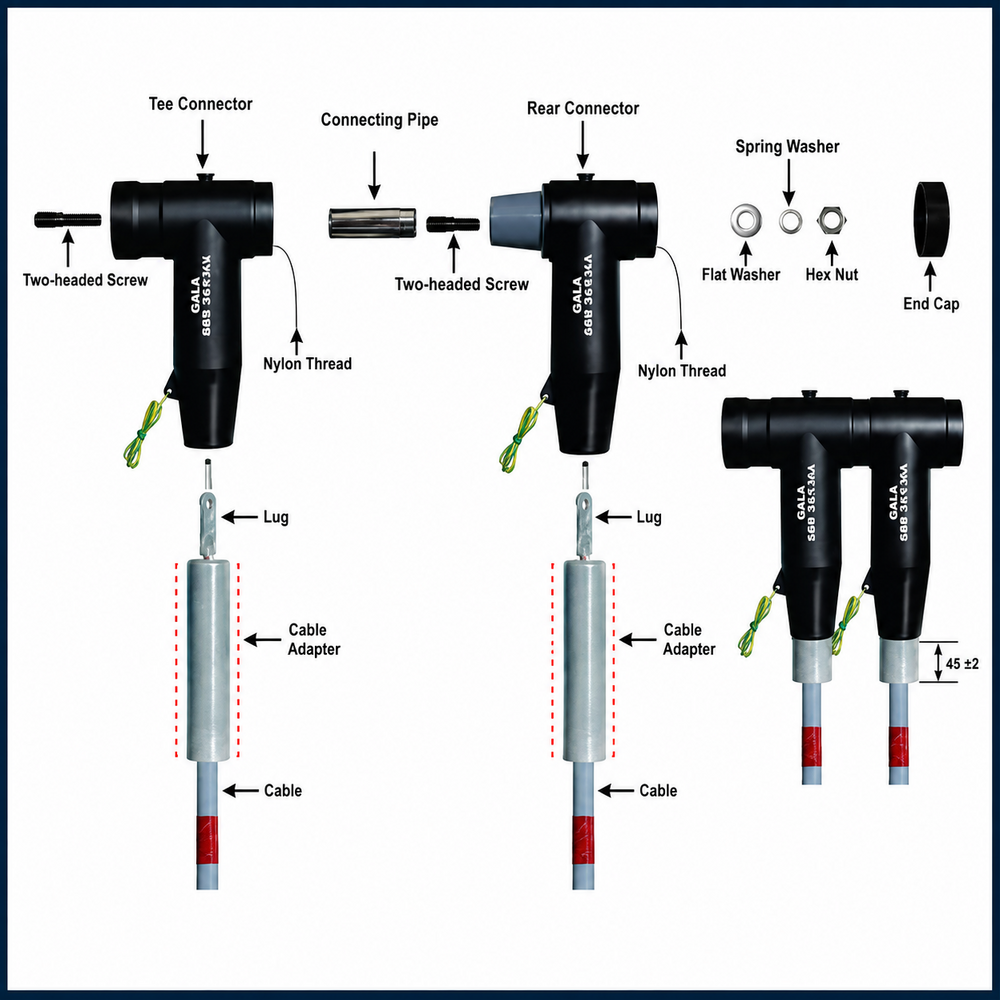 Gala Touch Cable Indoor Termination Kits