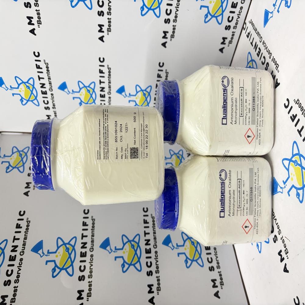 Ammonium Oxalate Monohydrate ER Qualigens 500g