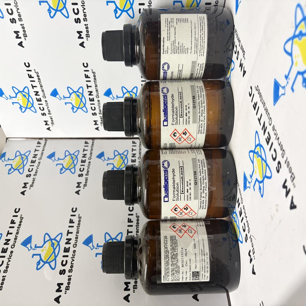 Formaldehyde Solution ER Qualigens 500ml