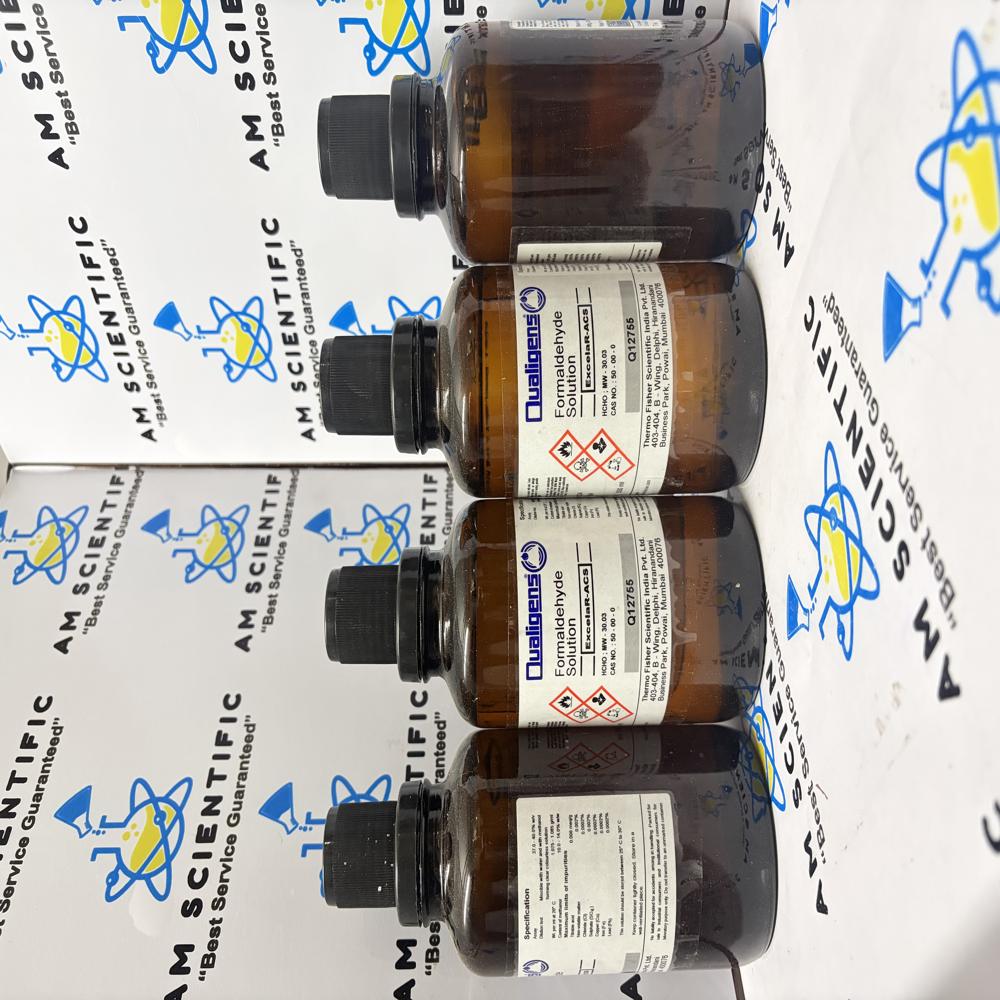 Formaldehyde Solution ER Qualigens 500ml
