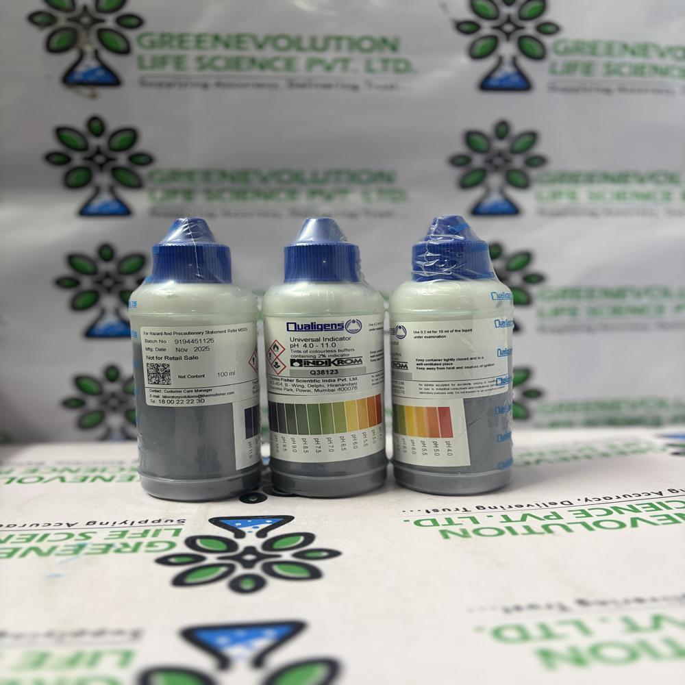 Universal Indicator Solution Ph 4.11