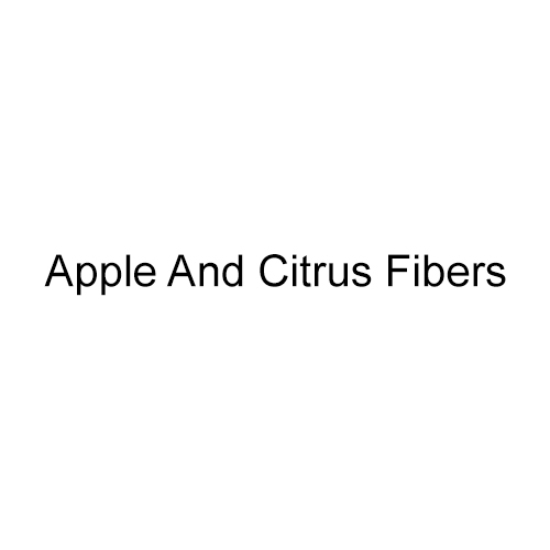 Apple And Citrus Fibers