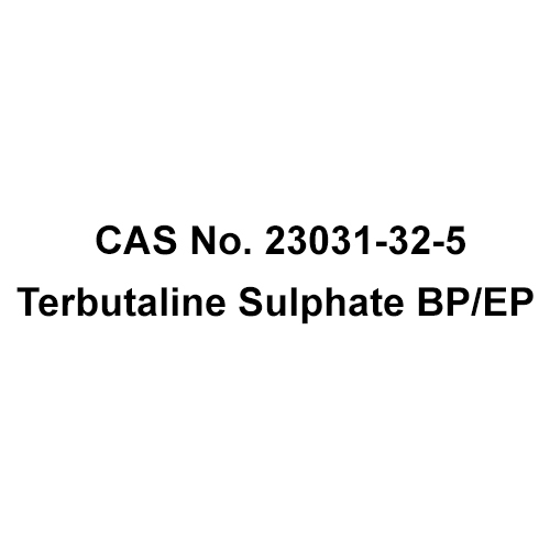 CAS No 23031-32-5 Terbutaline Sulphate BP-EP