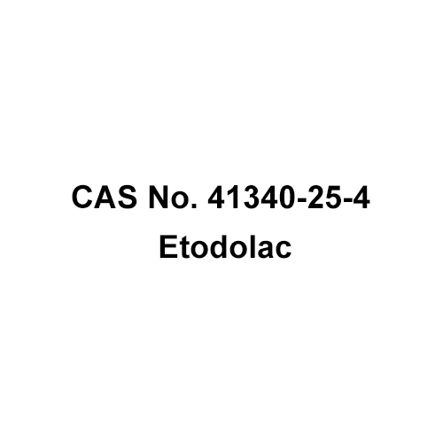 CAS No 41340-25-4 Etodolac