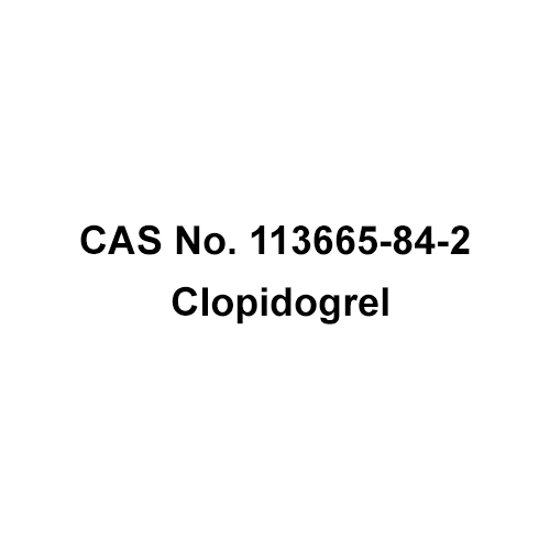 CAS No 113665-84-2 Clopidogrel