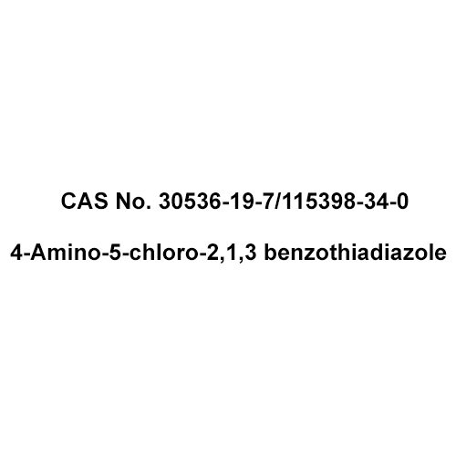 CAS No 30536-19-7 - 115398-34-0 - 4-Amino-5-chloro-2-1-3 benzothiadiazole