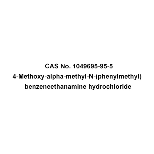 CAS No 1049695-95-5 - 4-Methoxy-alpha-methyl-N-(phenylmethyl) benzeneethanamine hydrochloride