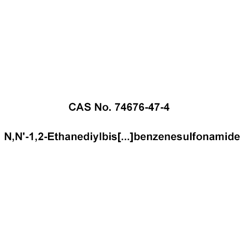 CAS No 74676-47-4 - N-N-1-2-Ethanediylbis - benzenesulfonamide