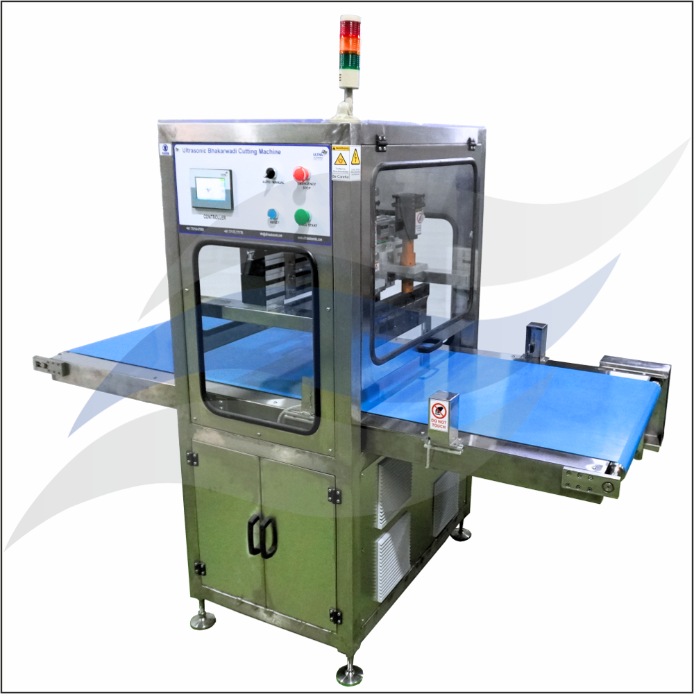 Ultrasonic Bhakarwadi Slicing Machine