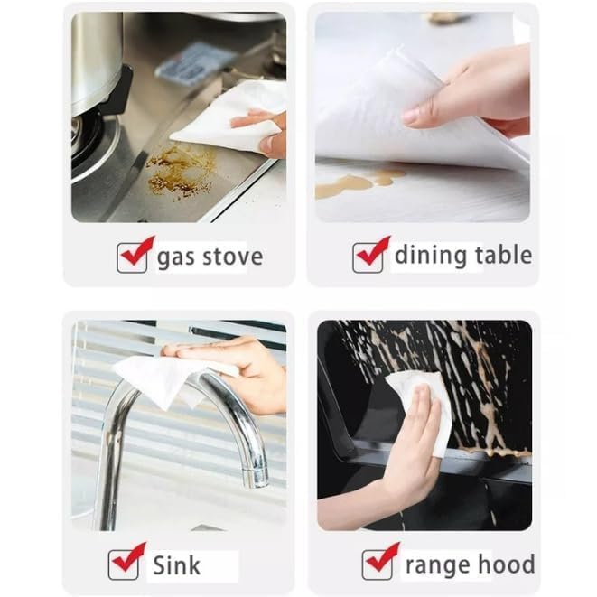 80 Pcs Kitchen Wipes