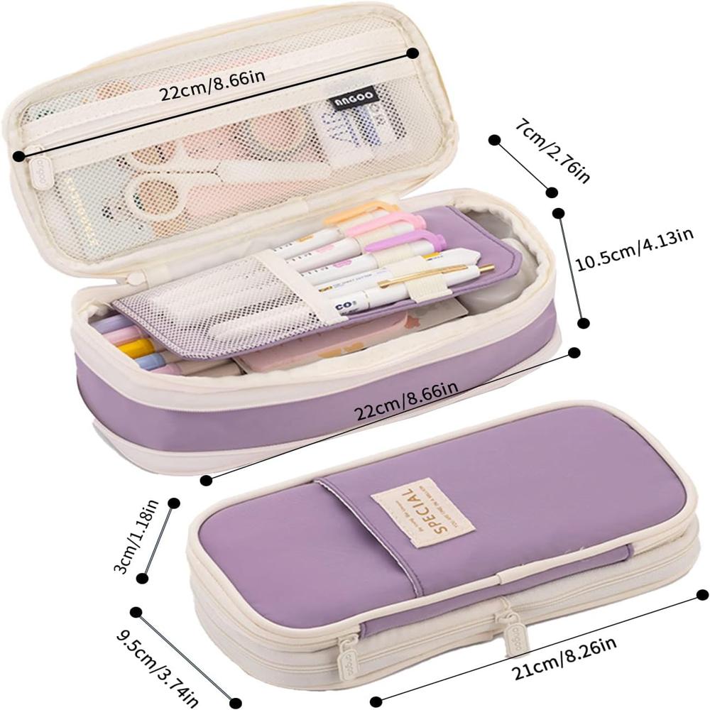 Purple Pencil Pouch