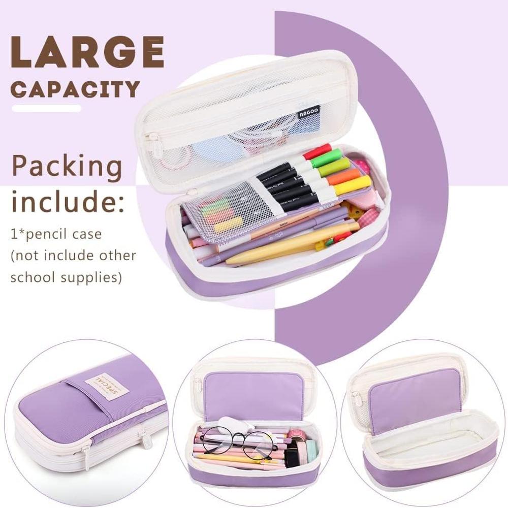 Purple Pencil Pouch