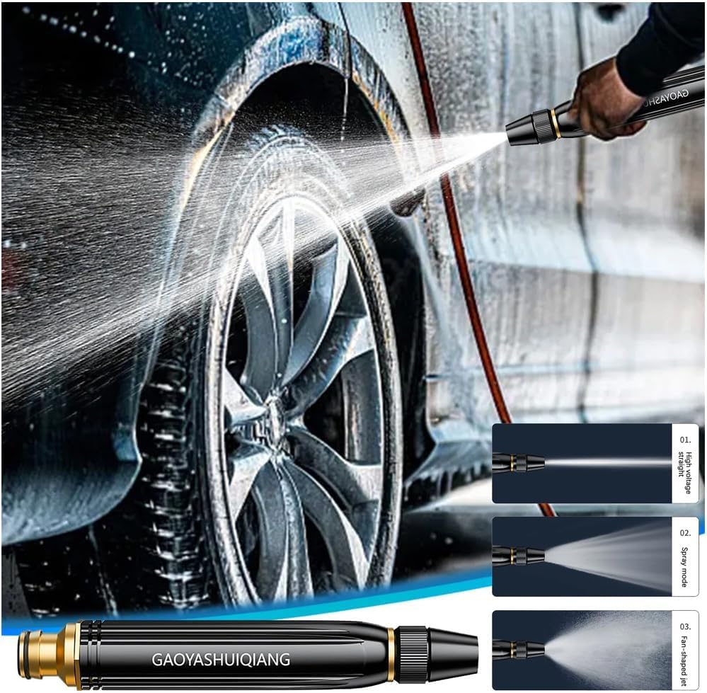 3 Pcs Black Nozzle
