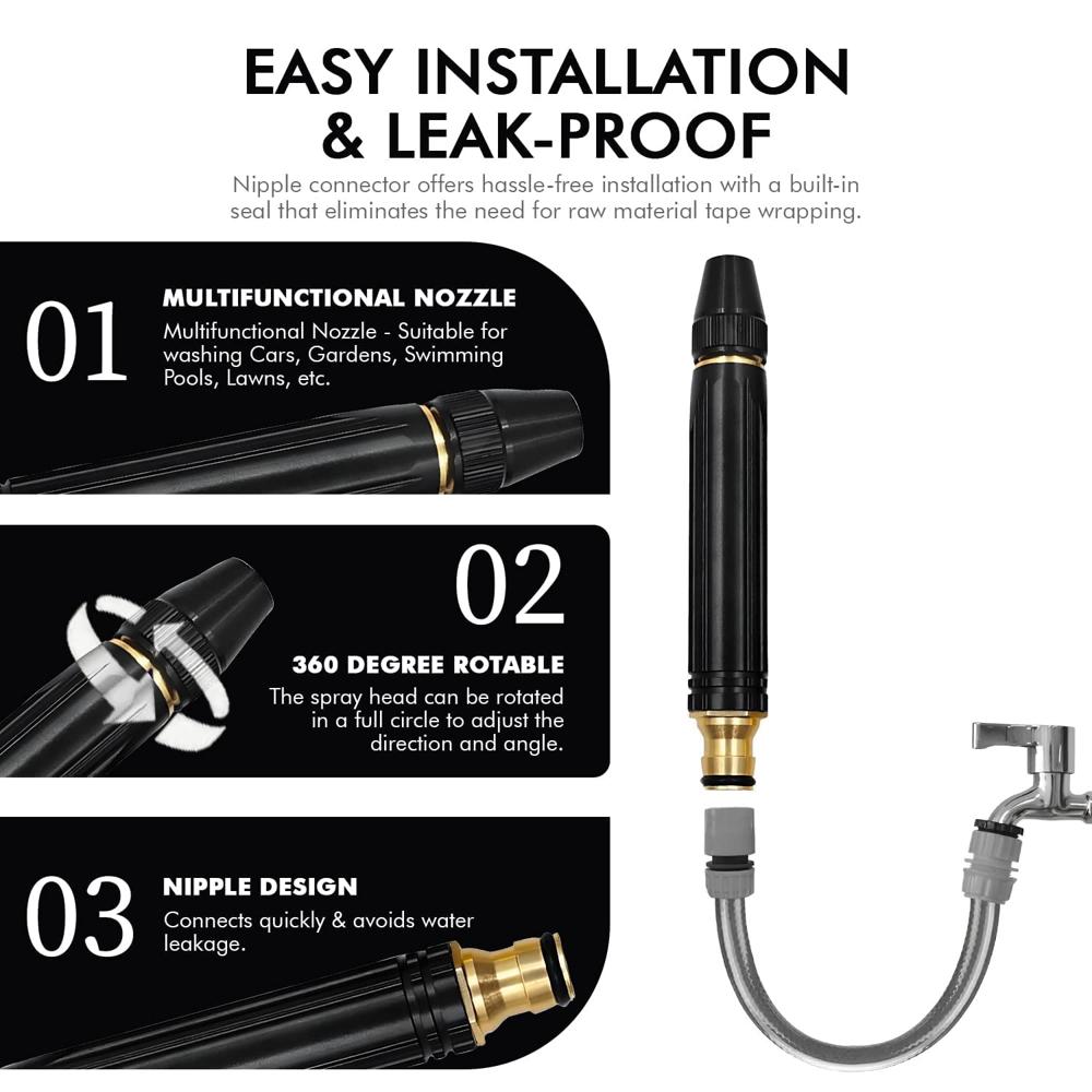 Single Black Nozzle