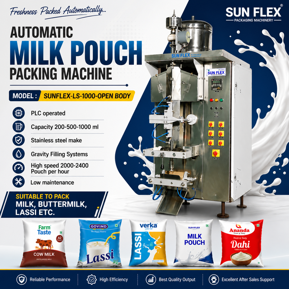1 Liter Economic Milk Packing Machine