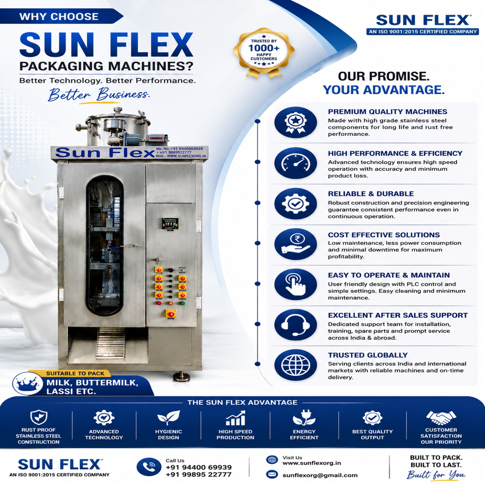 1 Liter Economic Milk Packing Machine