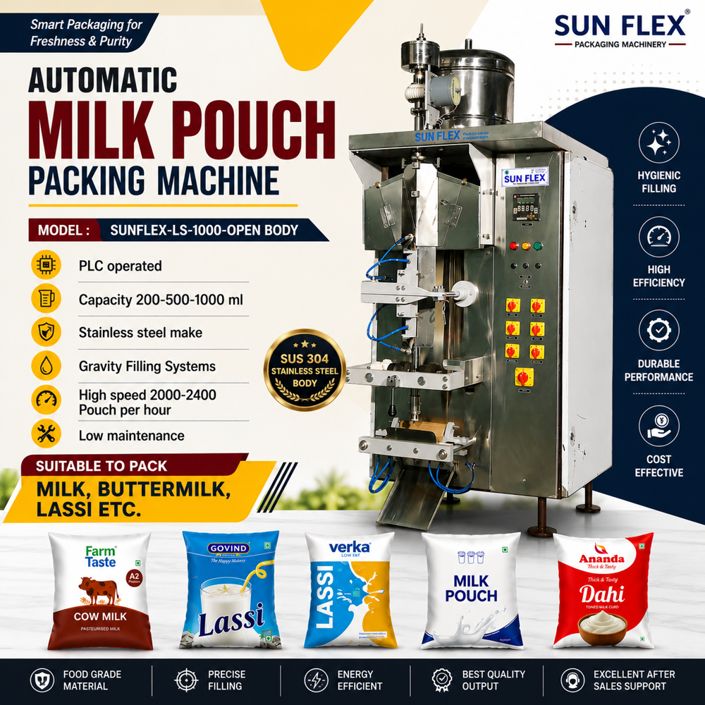 1 Liter Economic Milk Packing Machine