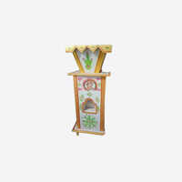 Marble Multicolor Tulsi Pot