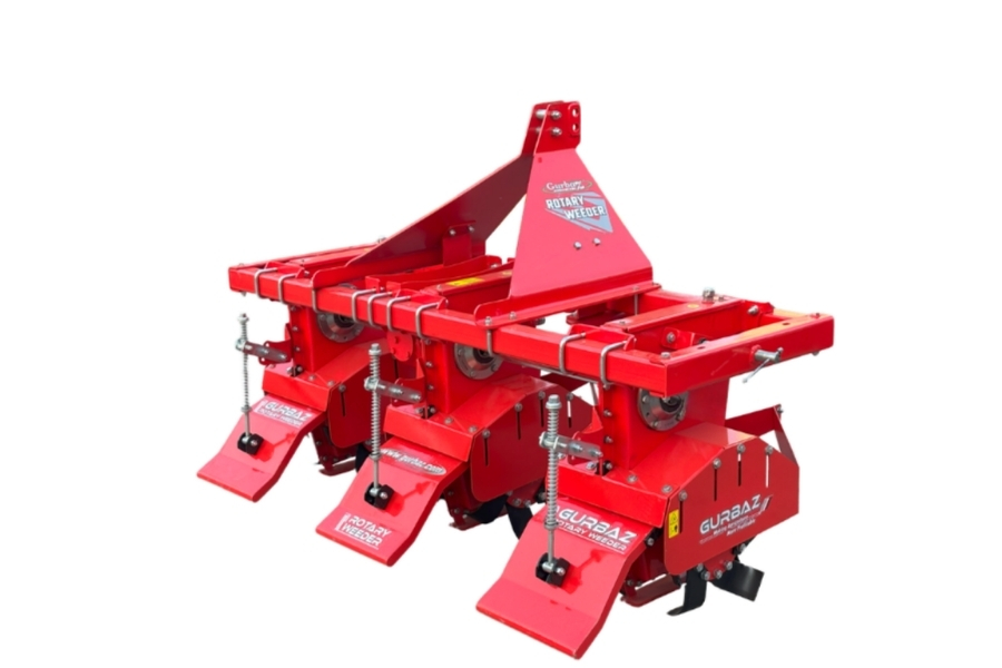 Rotary We eder With Fertilizer Tank