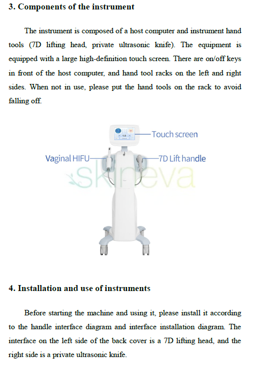 7D HI FU WITH VAGINAL SKIN TIGHTNENING MACHINE