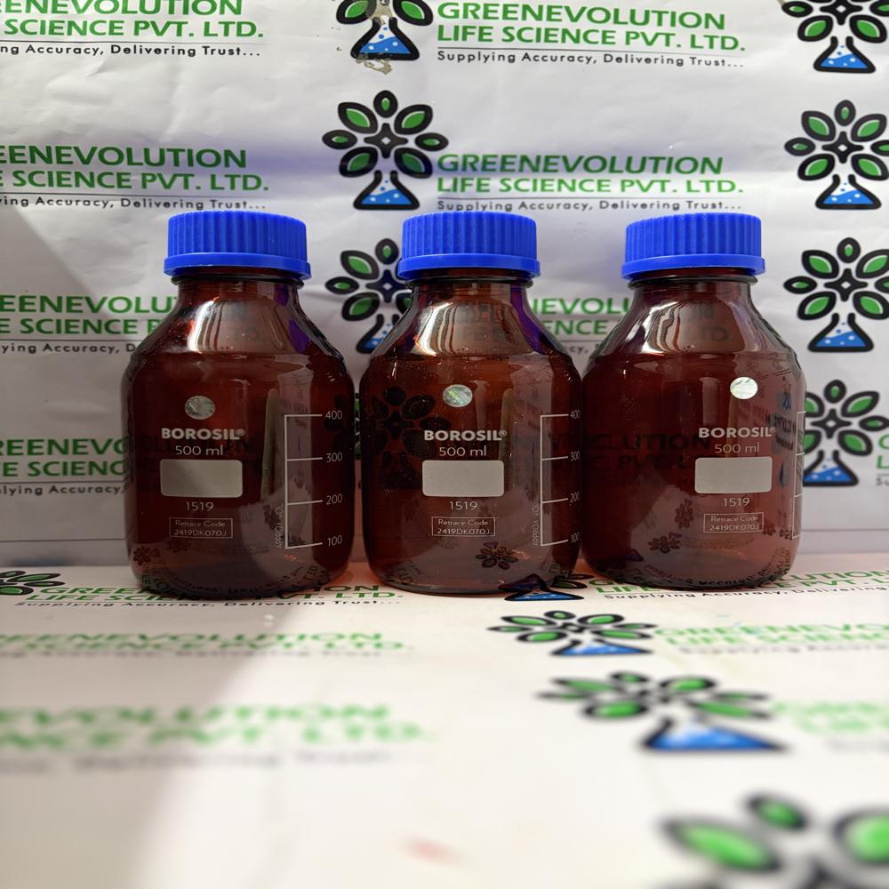 Reagent Bottle Amber Screw Cap 500ml
