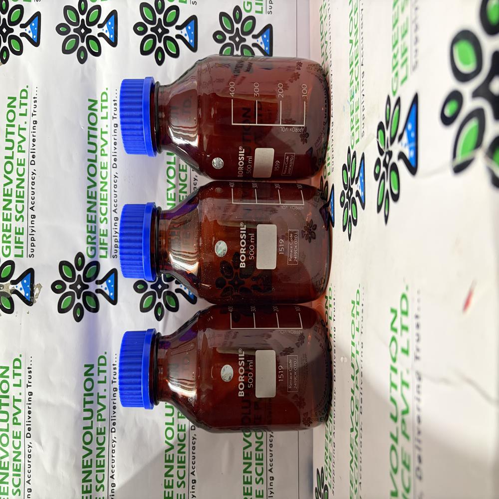 Reagent Bottle Amber Screw Cap 500ml