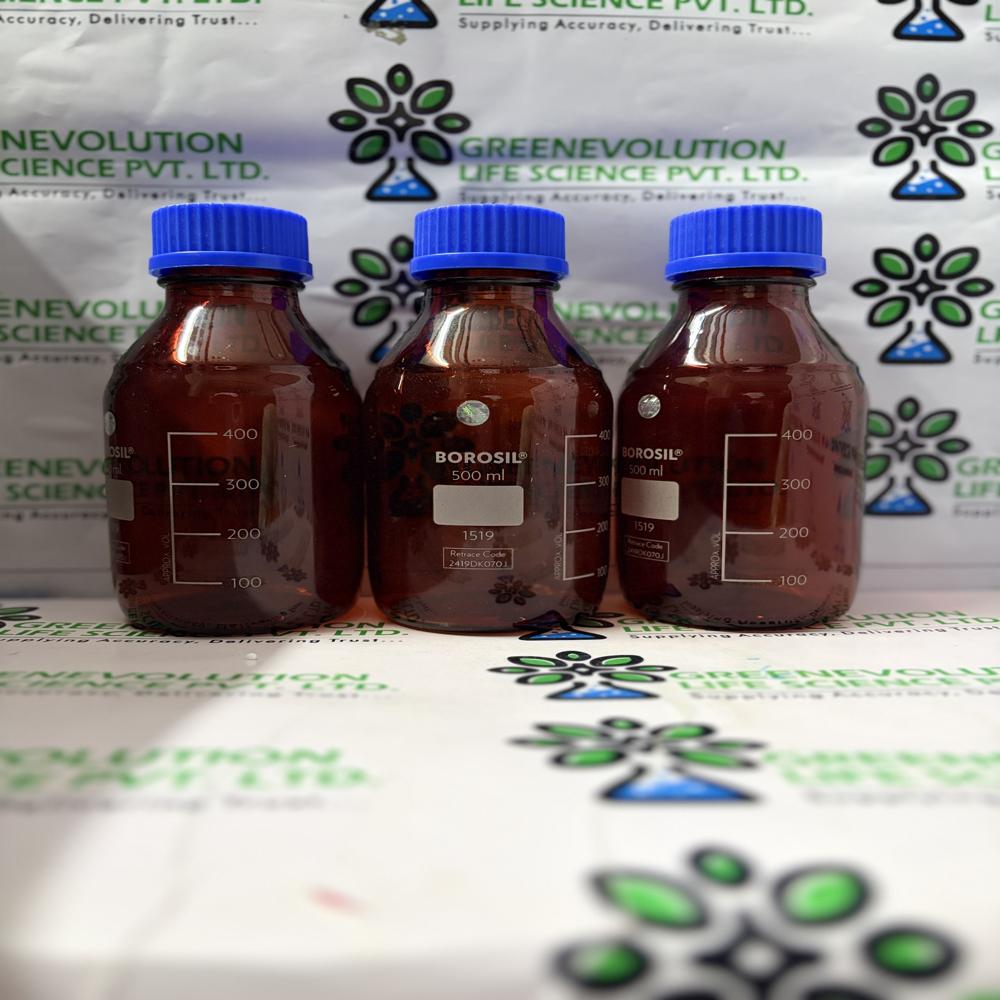Reagent Bottle Amber Screw Cap 500ml