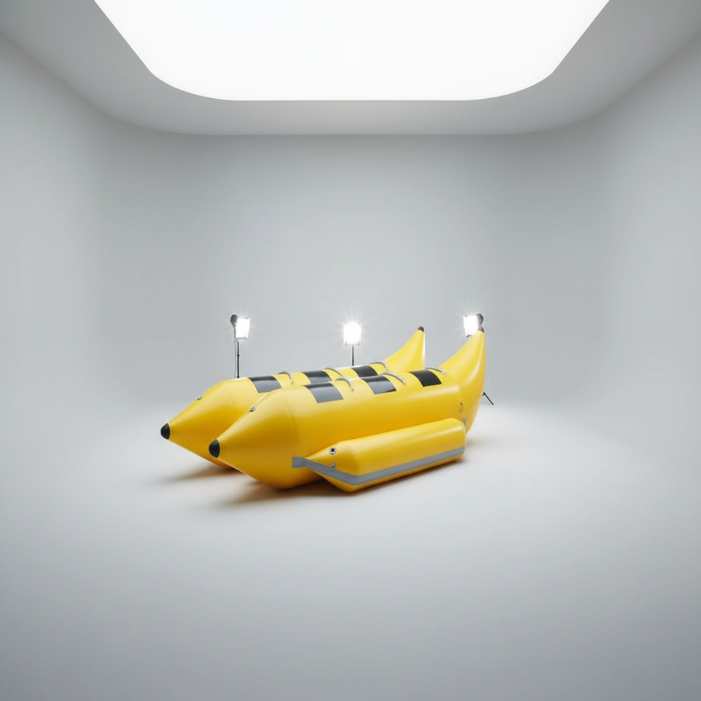 Inflatable 6 Seater Double Tube Banana Boat