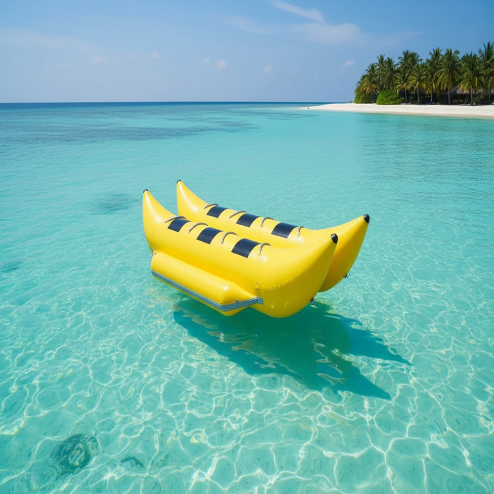 Inflatable 6 Seater Double Tube Banana Boat