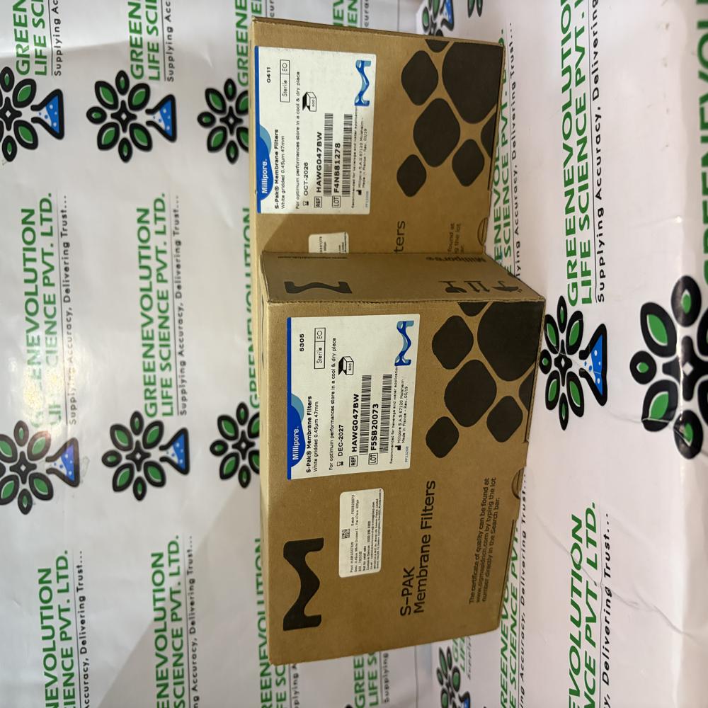 Sterile Membrane Filters Pore Size .45 Micron Diameter 47mm Millipore