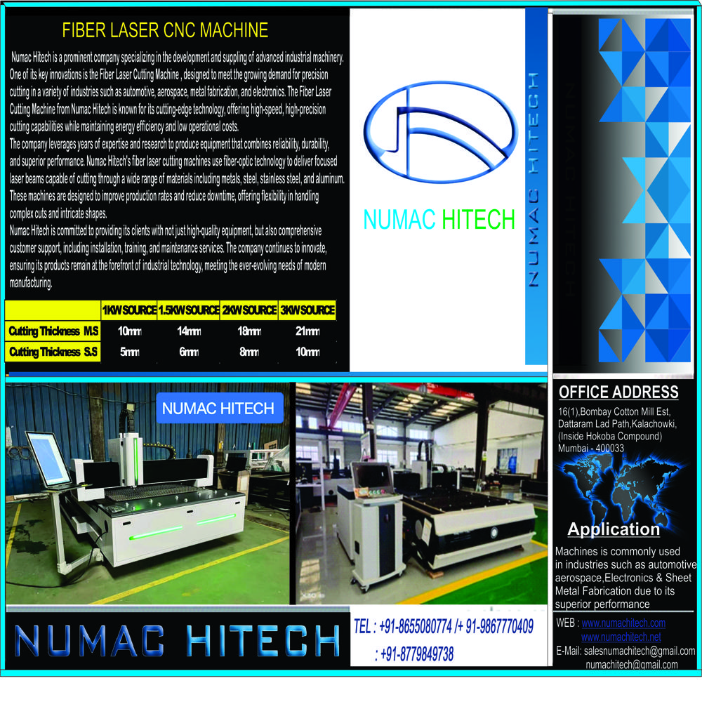 Metal Fiber Laser Cutting Machine