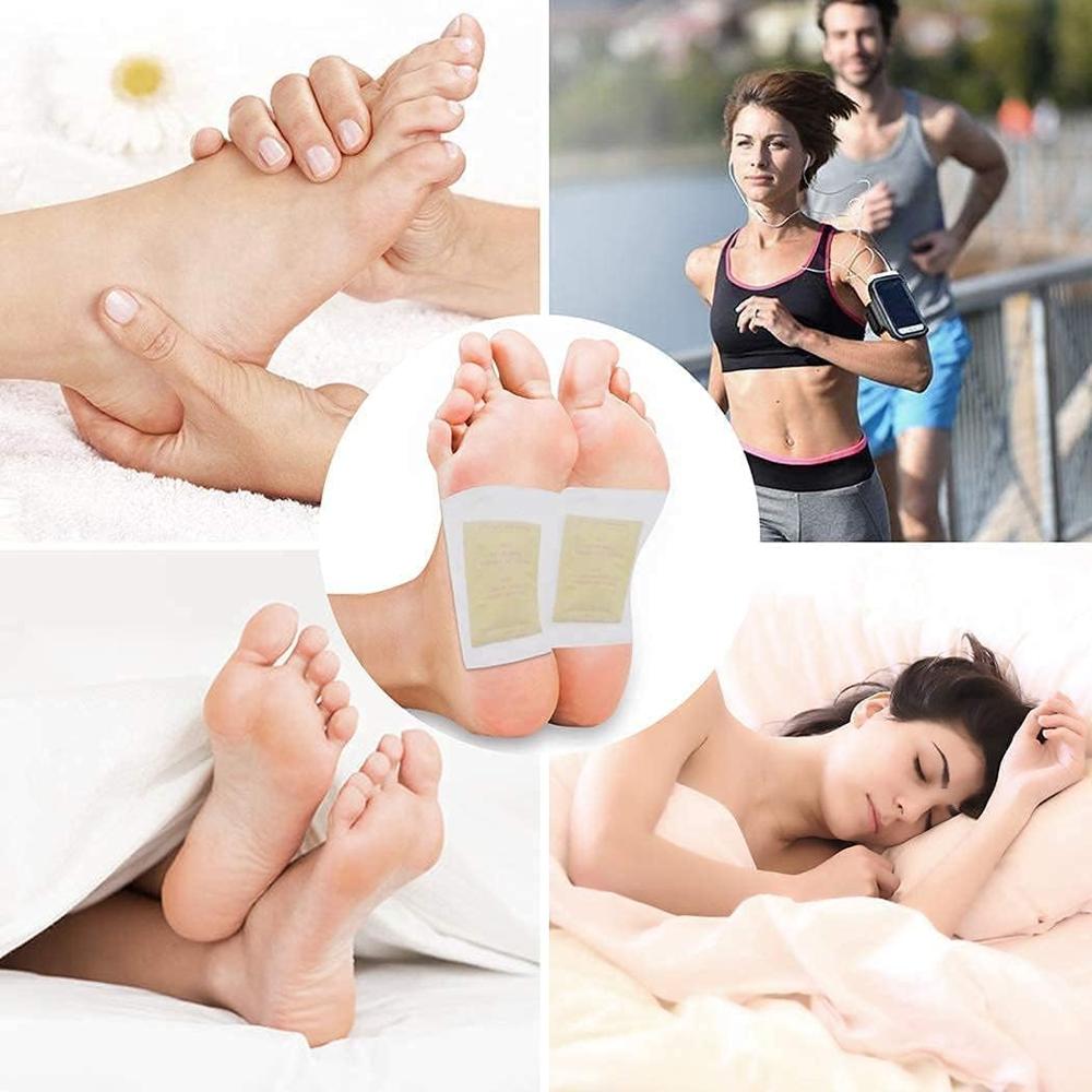 Premium Detox Foot patches 30 pads, Cleansing Toxin Remover Foot Pads, Pain Relief, Stress Relief Sleep Patch for Detoxification, For Men & Women