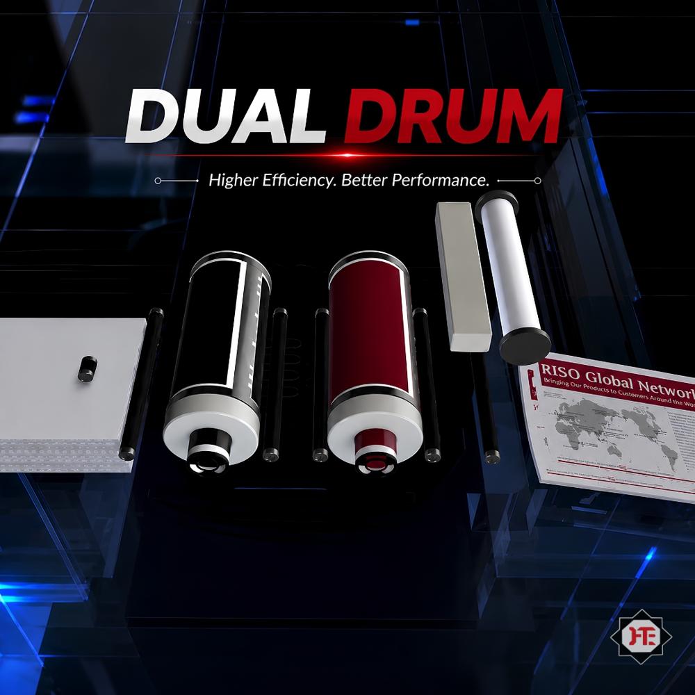 Riso ME6350 Dual Drum Digital Duplicator A3 Size Copy Printer, High Speed Mini Printing Press Machine for Bulk Printing
