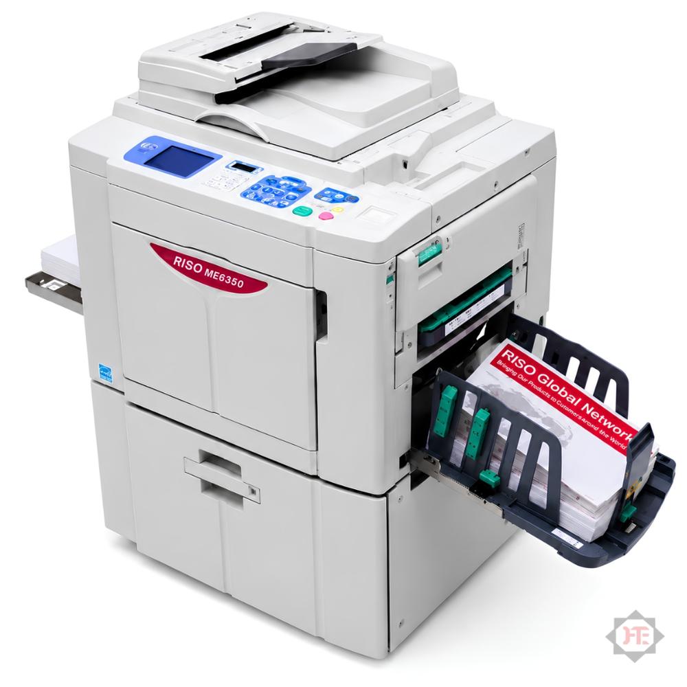 Riso ME6350 Dual Drum Digital Duplicator A3 Size Copy Printer, High Speed Mini Printing Press Machine for Bulk Printing