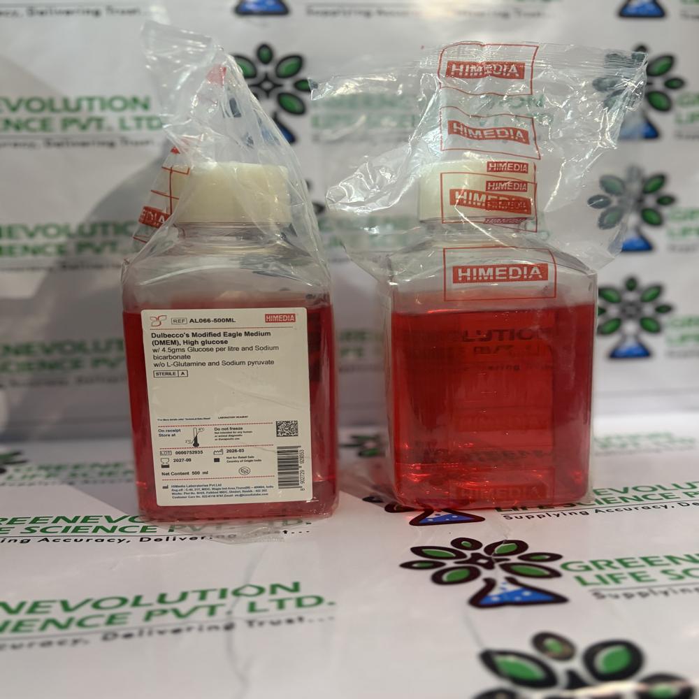 Dulbecco s Modified Eagle Medium DMEM High glucose Himedia
